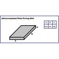 380x610x50mm Plain Paver